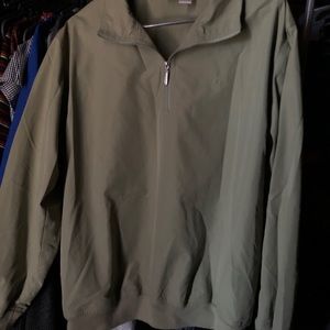 Long sleeve IZOD green jacket